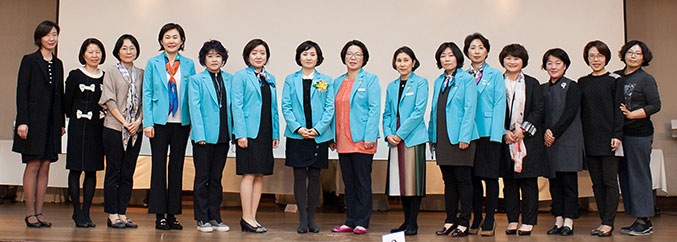 수술간호사회 16대 임원진 사진